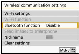 CANON EOS 800D - Pairing - 2