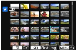 CANON EOS 800D - Select [Select range]. - 1