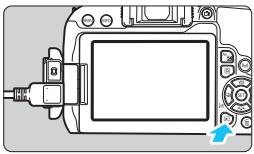 CANON EOS 800D - Press the <  > button. - 1