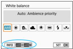 CANON EOS 800D - AWB Auto White Balance - 1