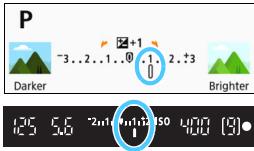 CANON EOS 800D - Setting the Desired Exposure Compensation - 1