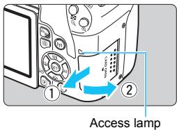 CANON EOS 800D - Removing the Card - 1