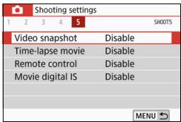 CANON EOS 800D - Continue to shoot more video snapshots. - 1