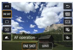 CANON EOS 800D - Changing the Autofocus Operation - 1