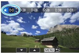 CANON EOS 800D - Select the image to be rated. - 1