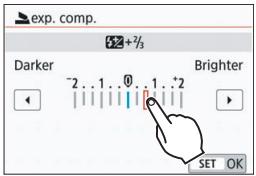 CANON EOS 800D - Sample Screen (Scale display) - 1