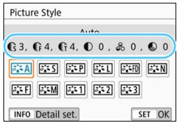 CANON EOS 800D - Symbols - 1