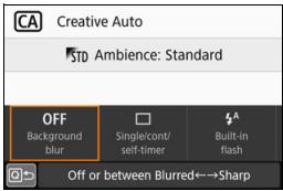 CANON EOS 800D - Press the <> button (310). - 1