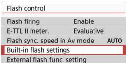 CANON EOS 800D - Select [Evaluative]. - 1