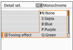 CANON EOS 800D - Toning effect - 1