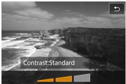 CANON EOS 800D - Exit the setting. - 4