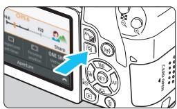 CANON EOS 800D - Tap on [ ] - 1