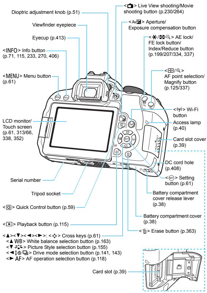 CANON EOS 800D - Nomenclature - 2