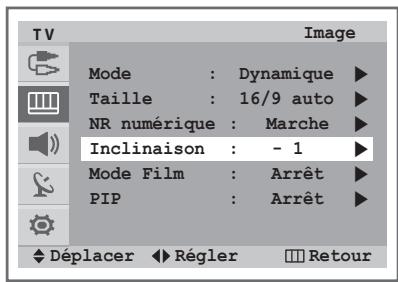 SAMSUNG CW-29Z418T - Réglage de la réduction du bruit numérique - 6