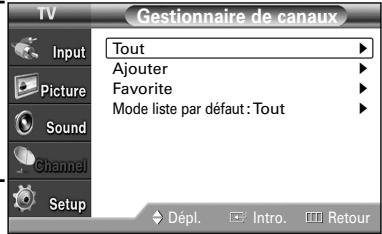 SAMSUNG HL-S4265W - Pourmettre en mémoire vos canaux favoris - 2