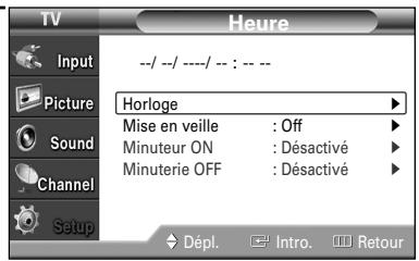 SAMSUNG HL-S4265W - Option 2:Réglage automatique de l'horloge - 2