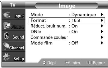 SAMSUNG HL-S4265W - Redimensionnement de l'affichage - 2