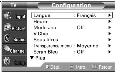 SAMSUNG HL-S4265W - Configuration des restrictions au moyen des classifications de contrôle parental - 2