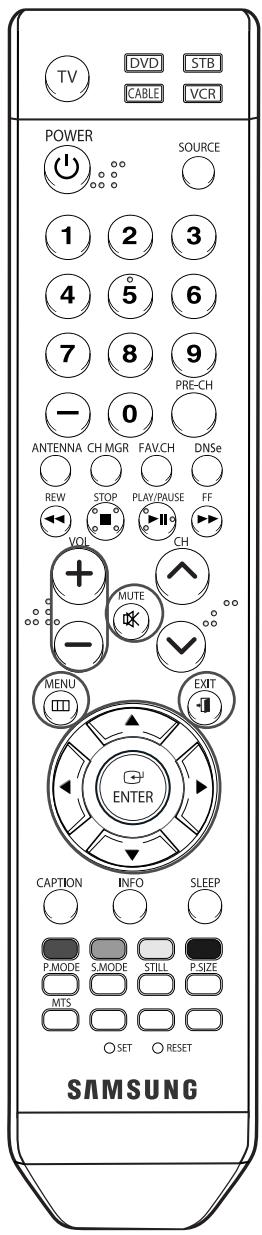 SAMSUNG HL-S4265W - Paramètres audio - 1