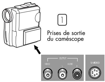 SAMSUNG HL-S4265W - Branchement d'un caméscope - 1