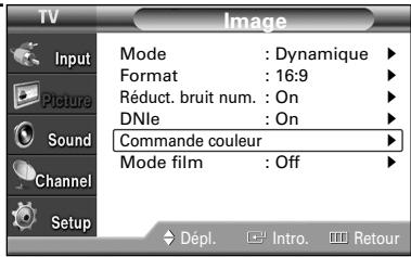 SAMSUNG HL-S4265W - Réglages personnels - 1