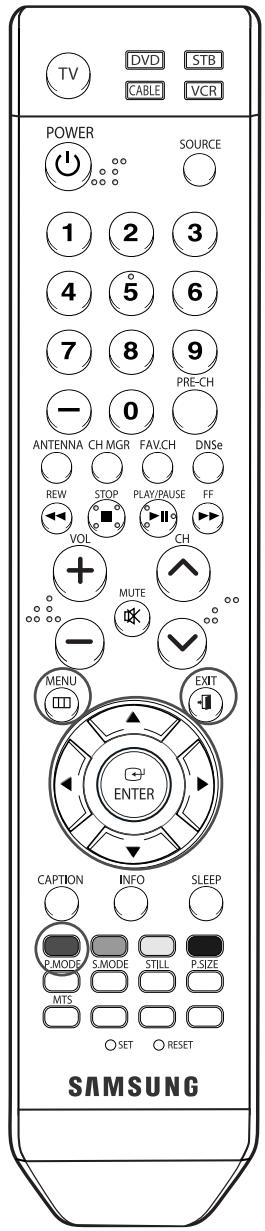 SAMSUNG HL-S4265W - Modification de la liste des canaux - 1