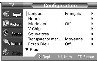 SAMSUNG HL-S4265W - Utilisation de la fonction V-Chip pour les canaux numériques - 2