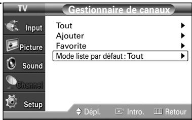 SAMSUNG HL-S4265W - Mode liste par défaut - 3