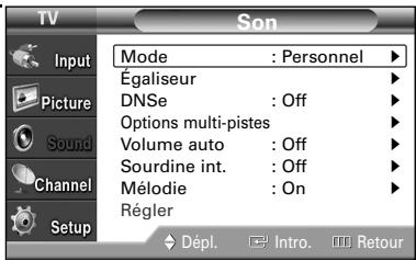 SAMSUNG HL-S4265W - Configuration de la technologie DNSe (Digital Natural Sound engine) - 2