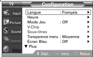 SAMSUNG HL-S4265W - Initialisation des réglages de l'image - 2