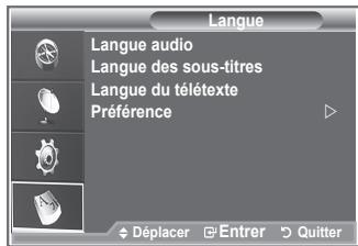 SAMSUNG LE-26R86BD - Langue - 5