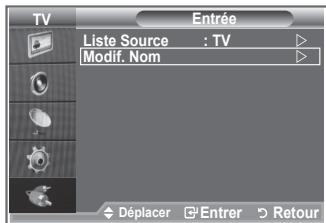 SAMSUNG LE-26R86BD - Nommez le périphérique connecté aux prises d'entrée pour rendre la sélection des sources d'entrée plus facile. - 1
