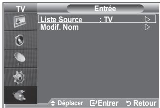 SAMSUNG LE-26R86BD - Vous pouvez sélectionner parmi les sources extérieures connectées aux prises d'entrée du téléviseur. - 1