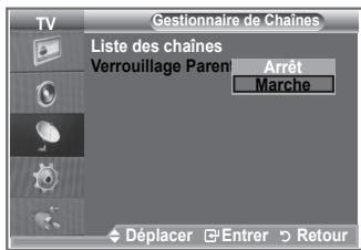 SAMSUNG LE-26R86BD - Activation du verrouillage parental - 1
