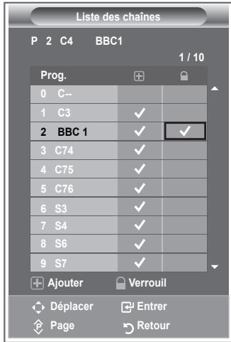SAMSUNG LE-26R86BD - Activation du verrouillage parental - 2