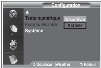 SAMSUNG LE-26R86BD - Si le programme est diffusé avec du texte numérique, cette fonction est activée. - 1