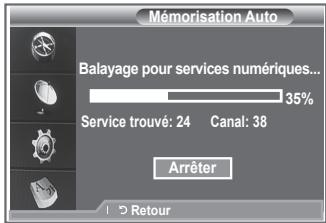 SAMSUNG LE-26R86BD - Vous pouvez mettre à jour la liste des chaînes lorsque l'émetteur ajoute de nouveaux services ou si vous déplacez votre téléviseur. - 1