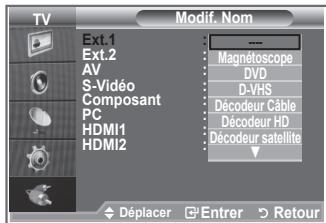 SAMSUNG LE-26R86BD - Nommez le périphérique connecté aux prises d'entrée pour rendre la sélection des sources d'entrée plus facile. - 2