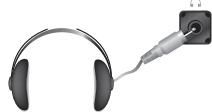SAMSUNG LE-26R86BD - Branchement du casque - 1