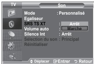 SAMSUNG LE-26R86BD - Réglage du TruSurround XT (SRS TS XT) - 3
