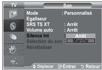 SAMSUNG LE-26R86BD - Pour entendre le son par l'intermédiaire de haut-parleurs séparés, désactivez l'amplificateur interne. - 2