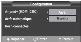 SAMSUNG LE40A550P1R - Utilisation de la fonction anynet+ - 3