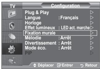 SAMSUNG LE40A550P1R - Entrer dans le menu - 1