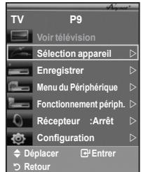 SAMSUNG LE40A550P1R - Recherche d'appareils anynet+ et basculement entre des appareils - 1