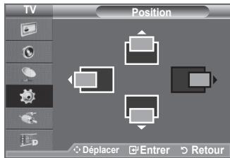 SAMSUNG LE52F96 - Changement de la position de l'image - 1