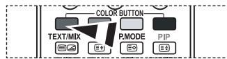SAMSUNG LE52F96 - Vous pouvez modifier vos canaux favoris à l'aide des quatre boutons de couleur. - 4