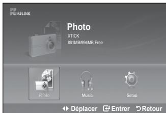 SAMSUNG LE52F96 - Affichage d'un diaporama - 1