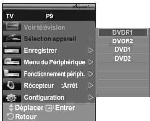SAMSUNG LE52F96 - Recherche d'appareils anynet+ et basculement entre des appareils - 1