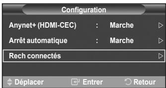 SAMSUNG LE52F96 - Recherche d'appareils anynet+ et basculement entre des appareils - 2