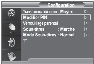 SAMSUNG LE52F96 - Configuration du contrôle parental - 4